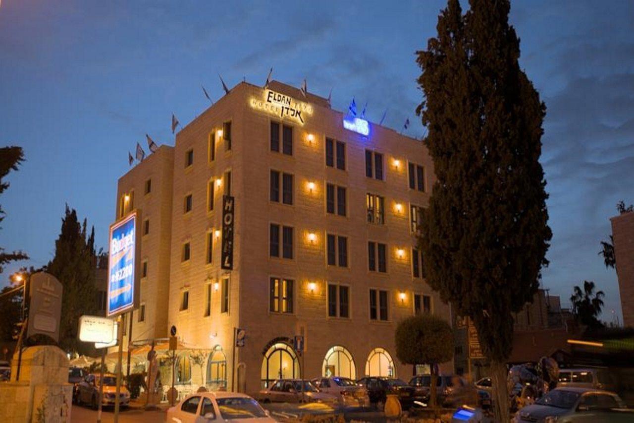 Eldan Hotel Jeruzalem Buitenkant foto